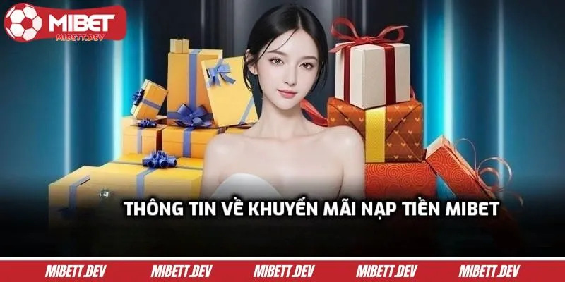 Thông tin về khuyến mãi nạp tiền