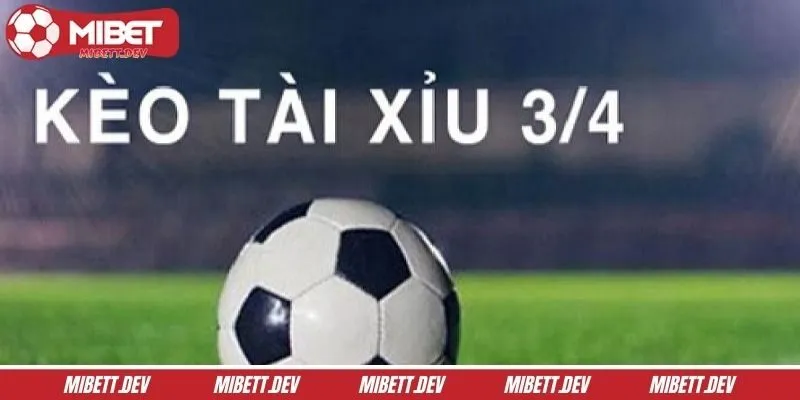 Đôi điều về kèo tài xỉu 3/4 