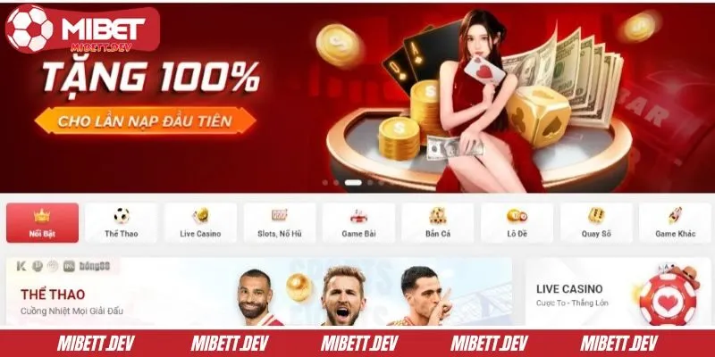 Giao diện nhà cái siêu bắt mắt